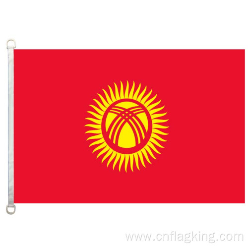 Kyrgyzstan flag 90*150cm 100% polyster